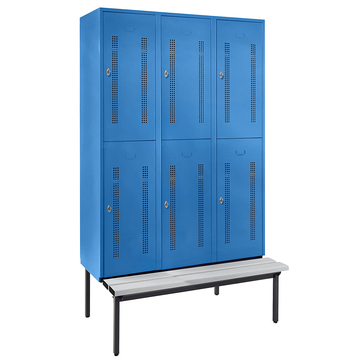 Vestiar cu două niveluri Berlin 1 cu bancă – Wolf (Imagine produs 8)-7