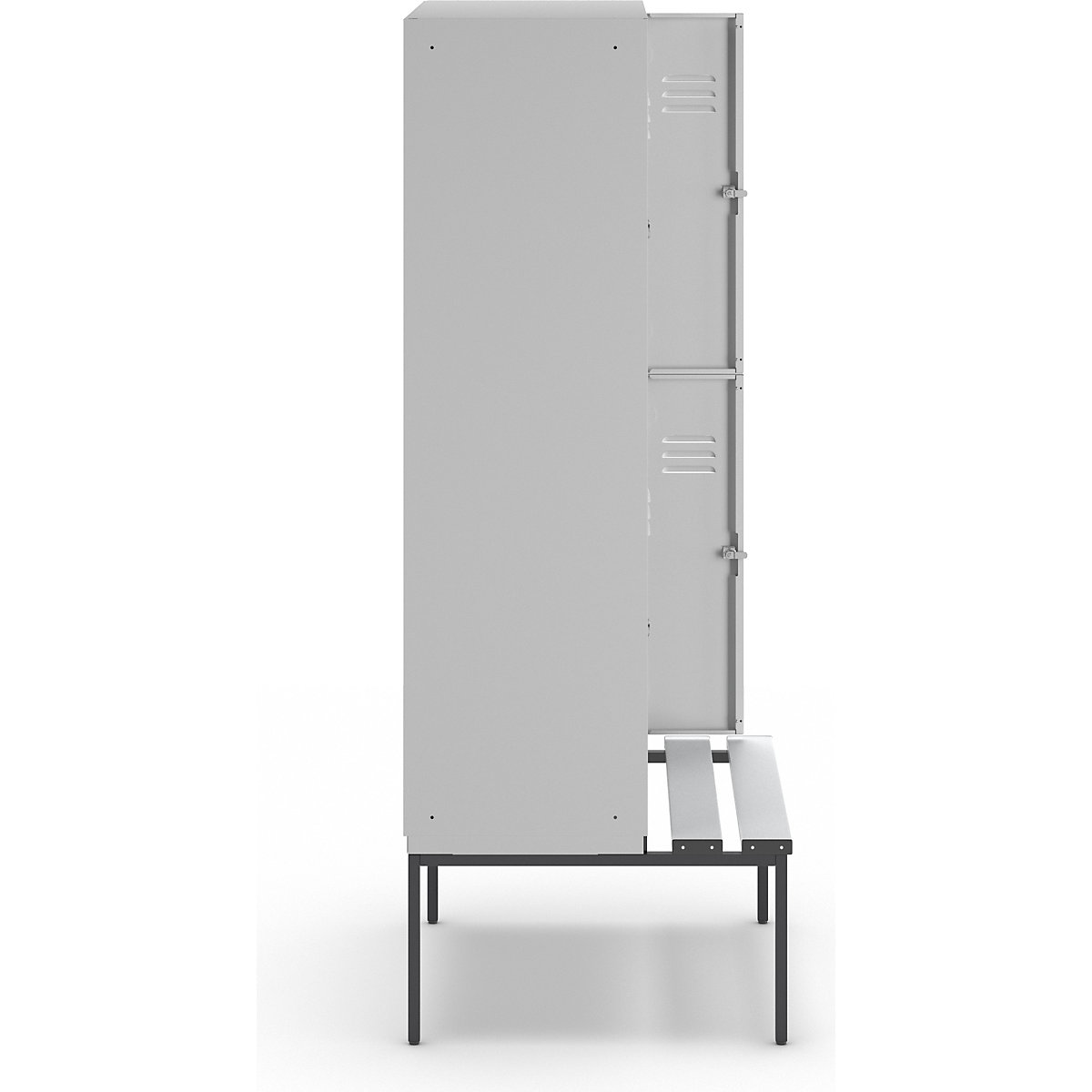 Vestiar cu două niveluri Berlin 2 cu bancă – Wolf (Imagine produs 3)-2