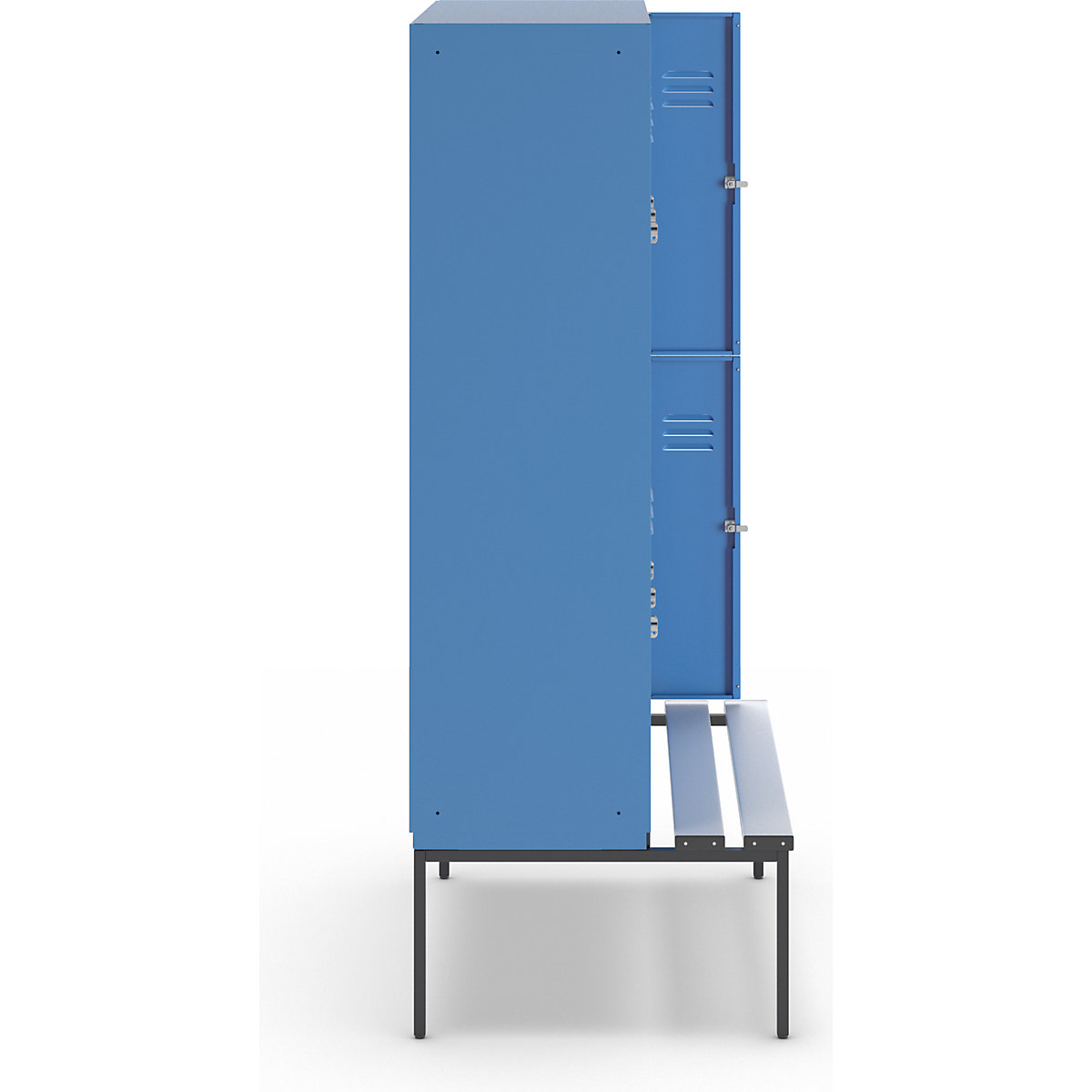 Vestiar cu două niveluri Berlin 2 cu bancă – Wolf (Imagine produs 3)-2