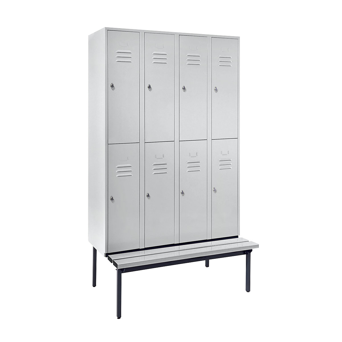 Vestiar cu două niveluri Berlin 2 cu bancă – Wolf (Imagine produs 8)-7
