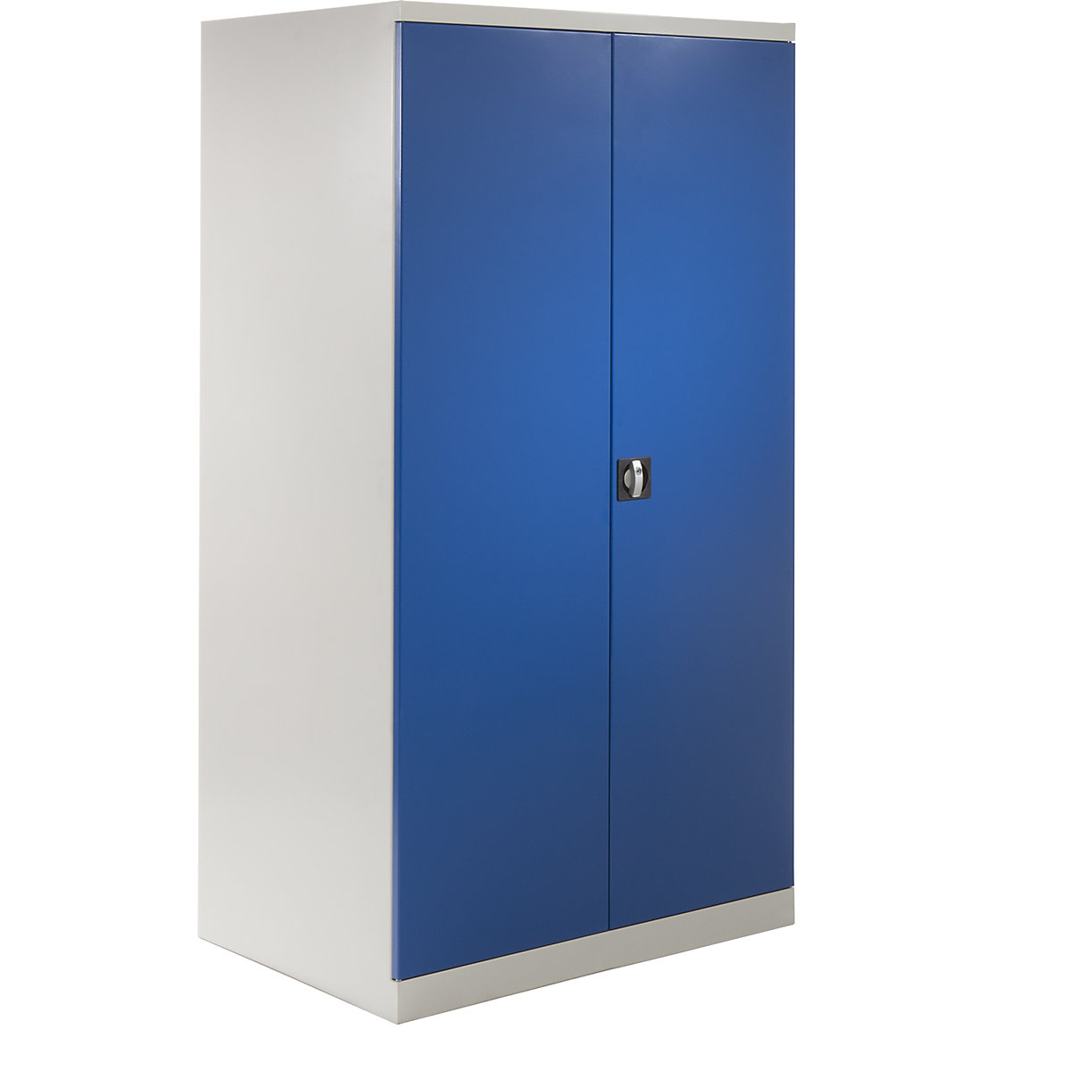 EUROKRAFTpro – Dulap cu ușă cu canaturi XXL, lățime 1000 mm, ușă albastru gențiană