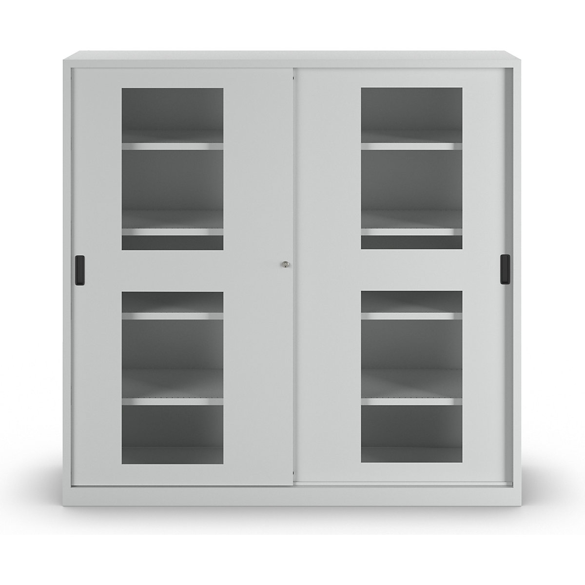 Dulap cu uși glisante cu geamuri transparente – LISTA (Imagine produs 6)-5
