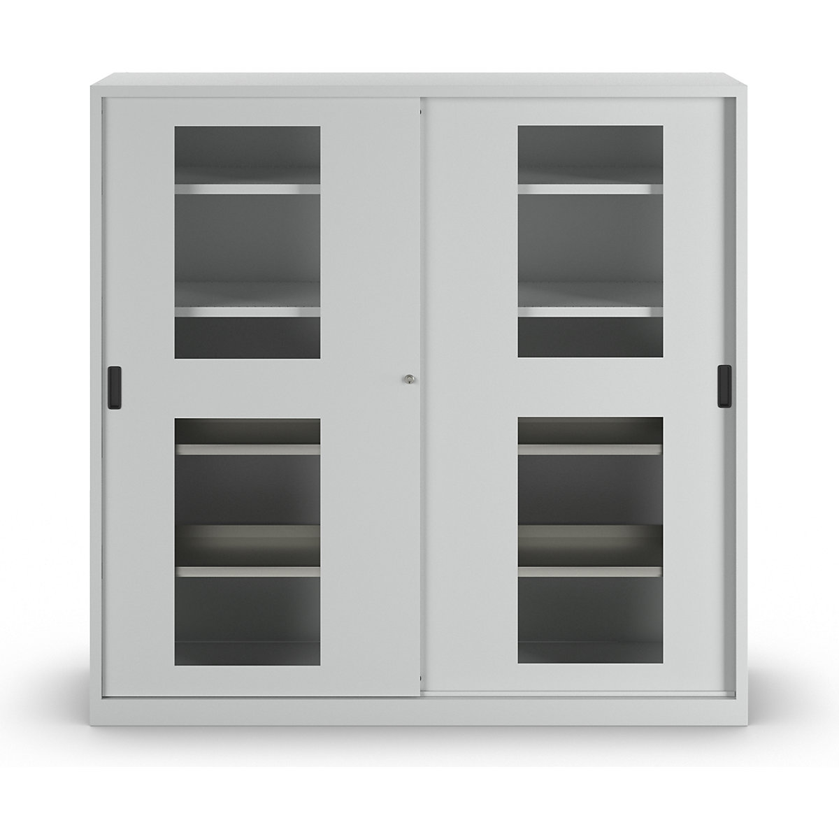 Dulap cu uși glisante cu geamuri transparente – LISTA (Imagine produs 8)-7