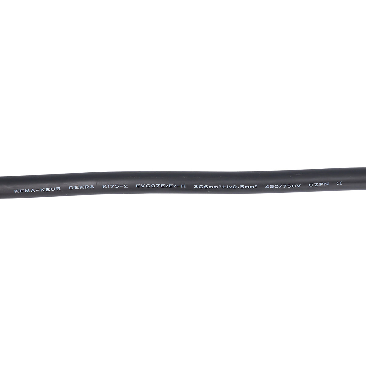 efuturo straight charging cable: type 2 socket to type 2 plug, single phase