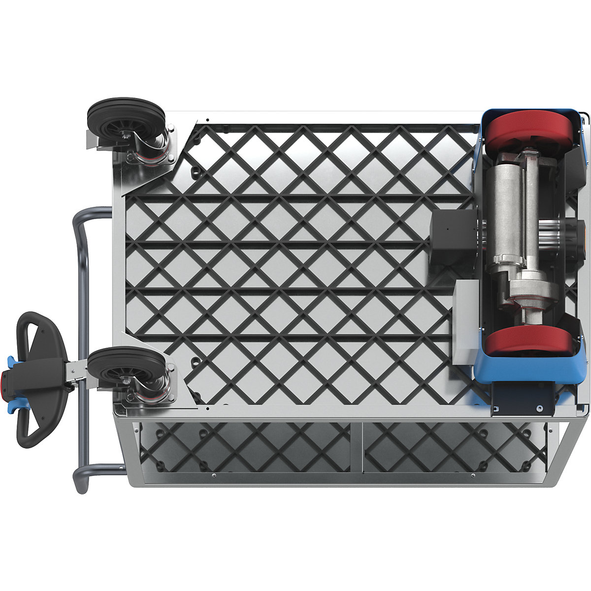 Wózek montażowy z napędem elektrycznym – eurokraft pro (Zdjęcie produktu 5)-4