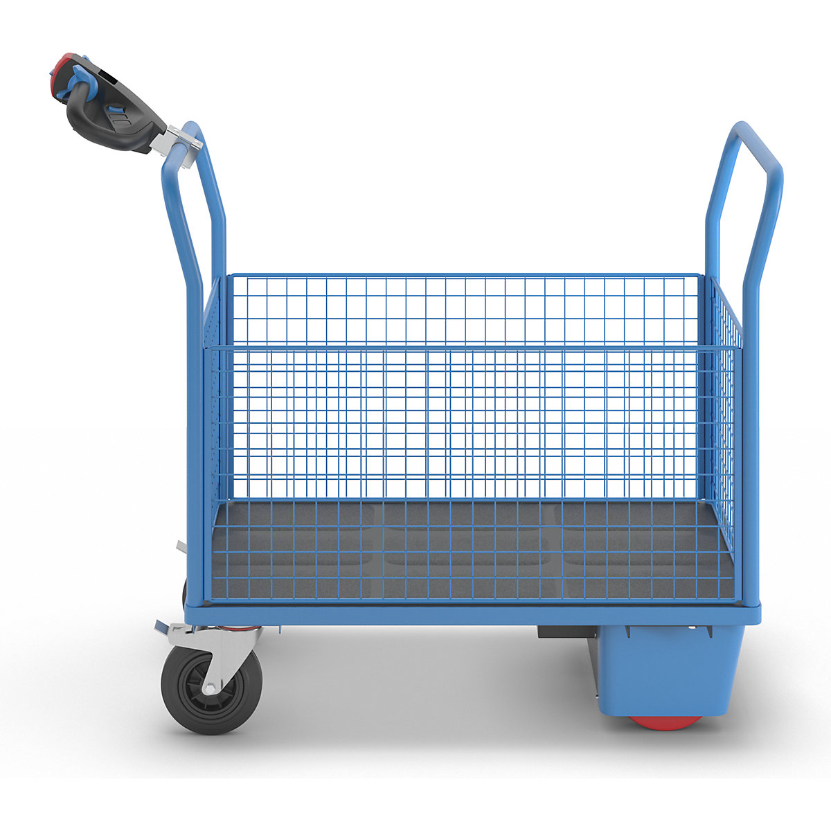 Wózek platformowy z napędem elektrycznym – eurokraft pro (Zdjęcie produktu 3)-2