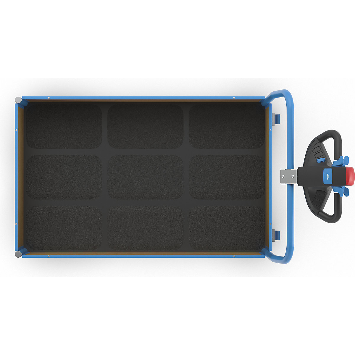 Wózek platformowy z napędem elektrycznym – eurokraft pro (Zdjęcie produktu 7)-6