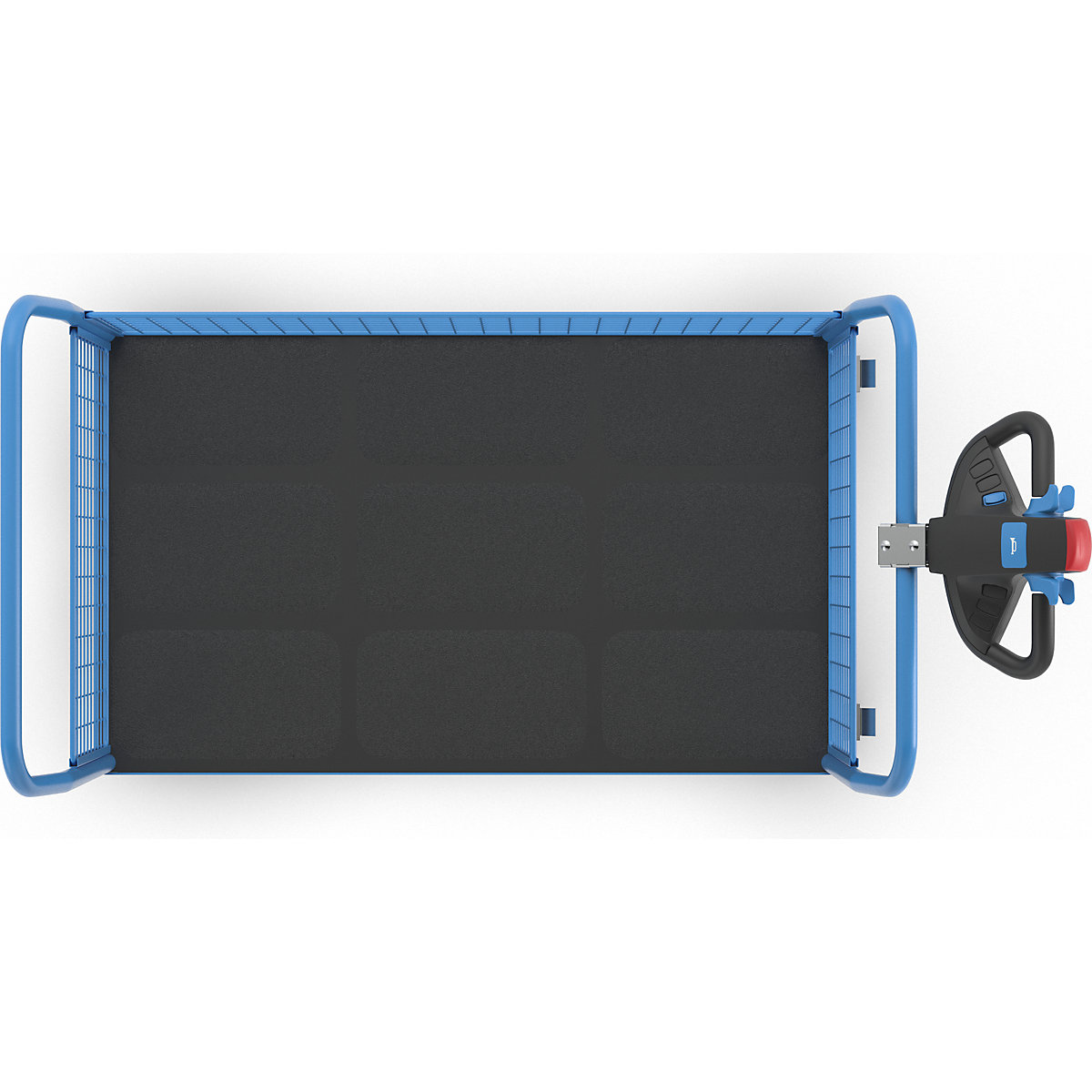 Wózek platformowy z napędem elektrycznym – eurokraft pro (Zdjęcie produktu 7)-6
