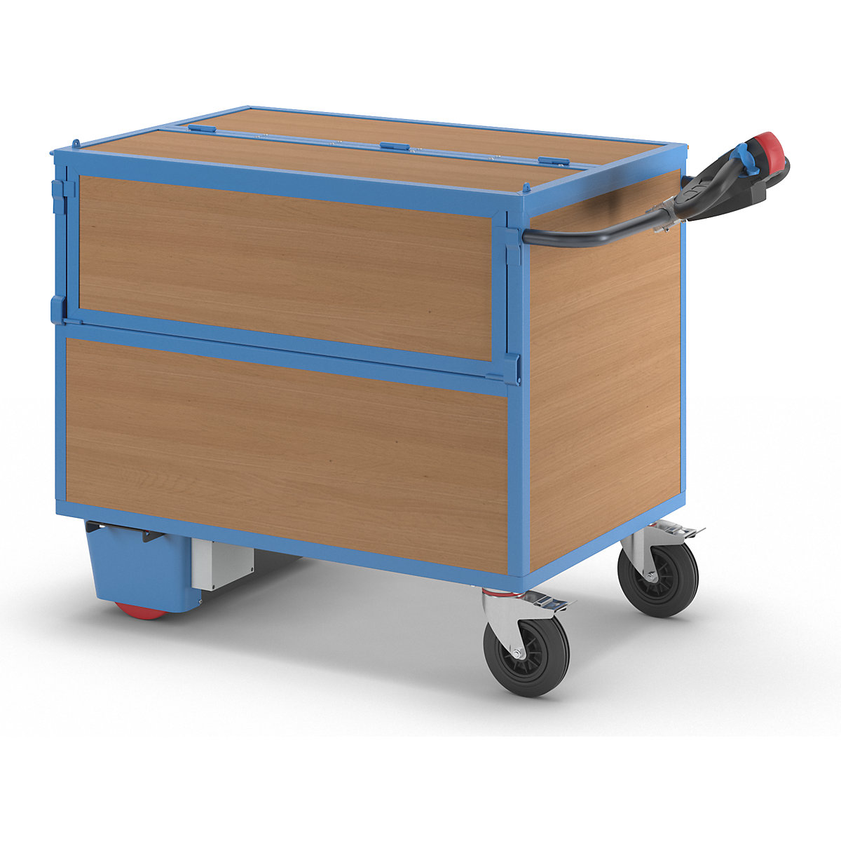 Wózek skrzynkowy z napędem elektrycznym – eurokraft pro (Zdjęcie produktu 4)-3