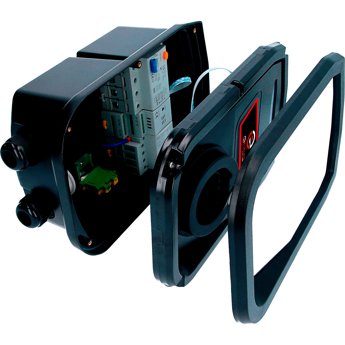 Stacja ładowania wallbox efuturo z kablem do ładowania typu 2, 3 fazy (Zdjęcie produktu 3)-2