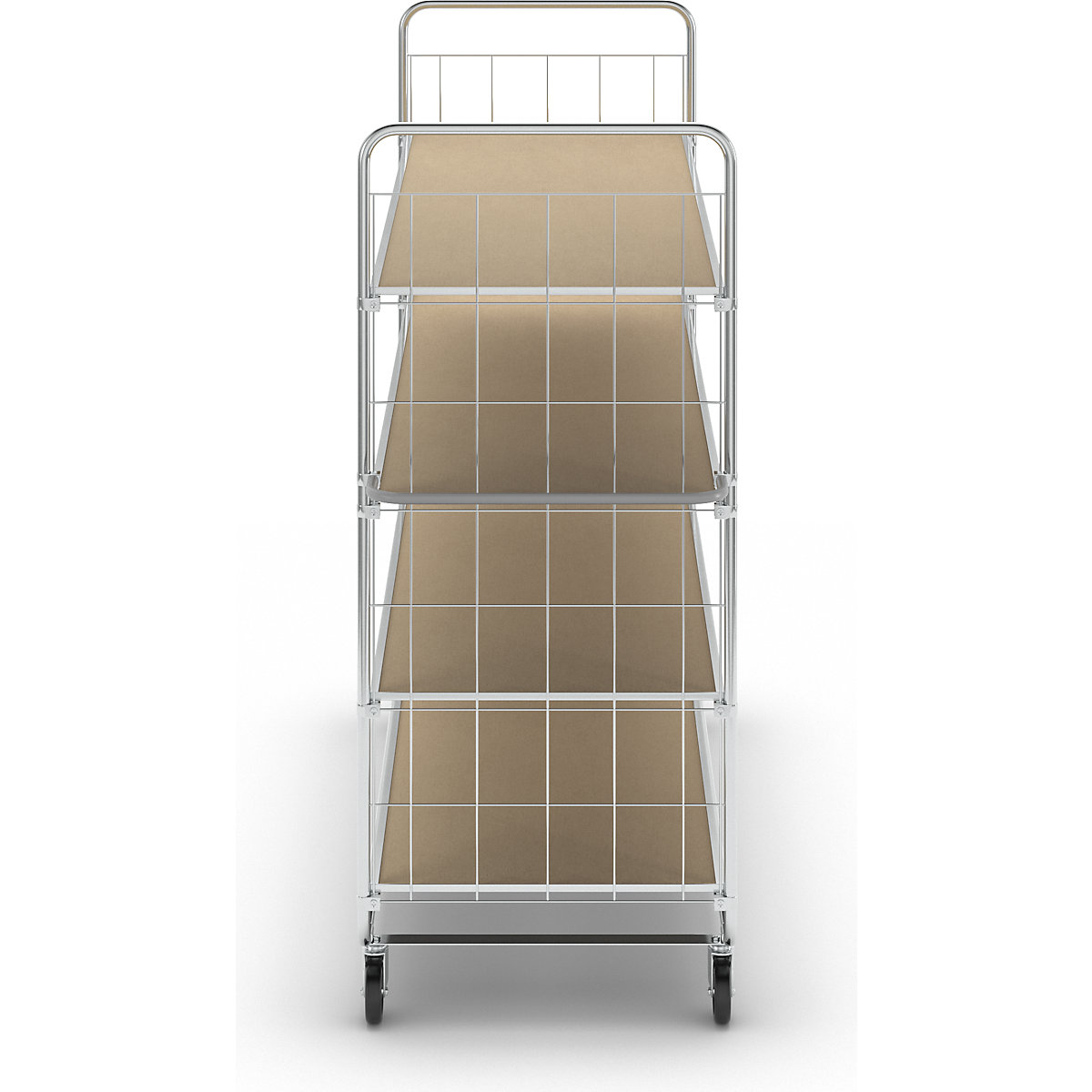 ESD shelf truck, with 4 shelves – Kongamek (Product illustration 46)-45