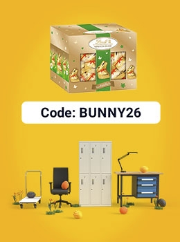 Jetzt schnell Lindt Schoko-Goldhasen mit Code BUNNY26 sichern!