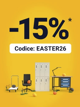 Sconto pasquale del 15%* su tutto con il codice promozionale: EASTER26. Basta inserire il codice e il risparmio è assicurato!
