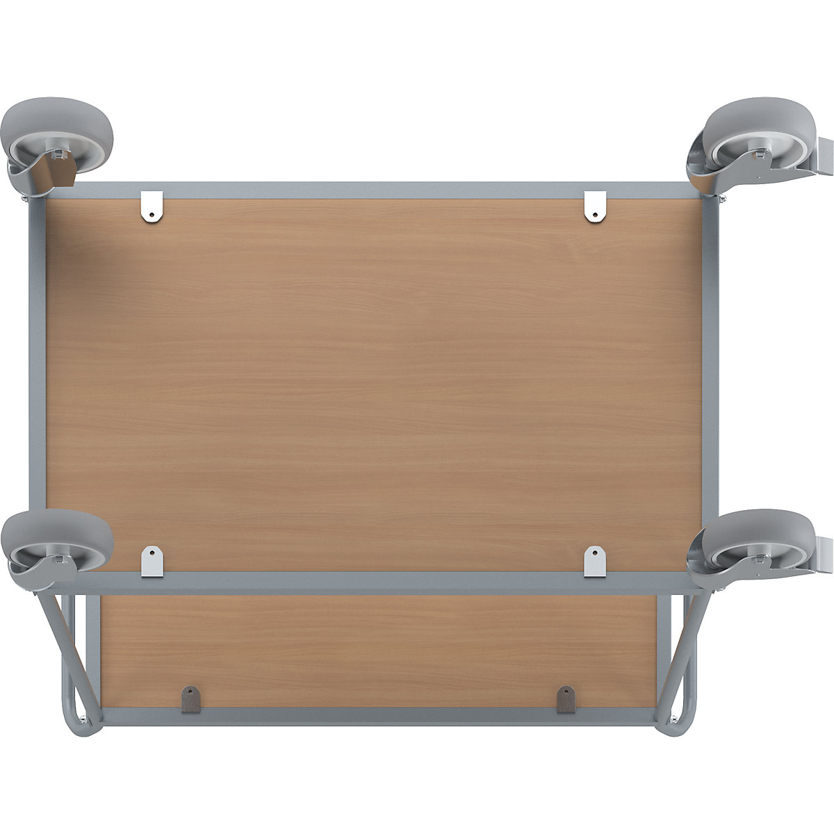 Cărucior pentru servire – eurokraft pro (Imagine produs 5)-4