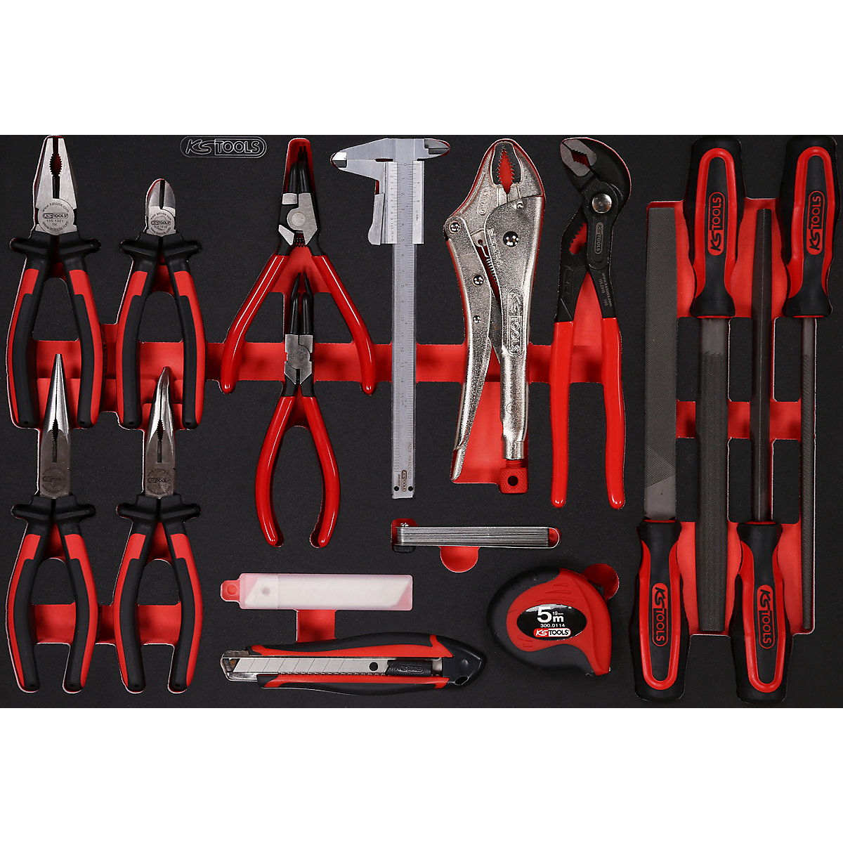 Cărucior de atelier PERFORMANCE PLUS cu unelte – KS Tools (Imagine produs 7)-6