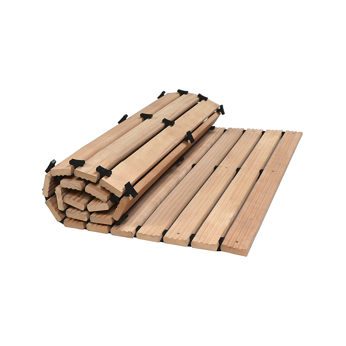 Grilaj din lemn Yoga, fag deschis, per m.l. – Miltex (Imagine produs 3)-2