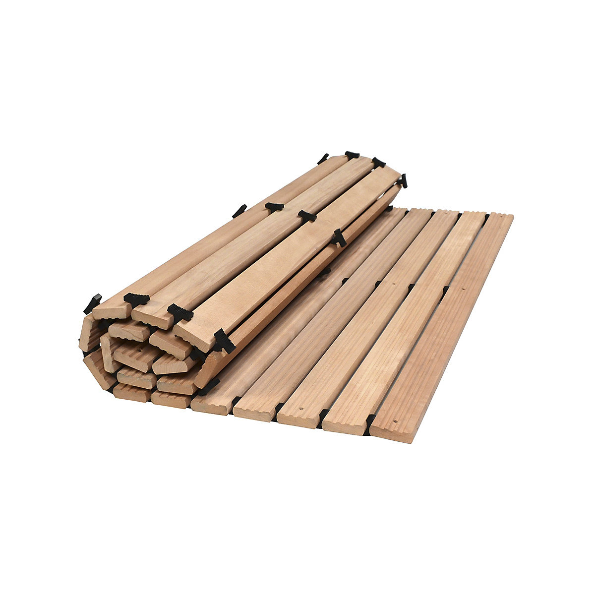 Grilaj din lemn Yoga, fag deschis, per m.l. – Miltex (Imagine produs 3)-2