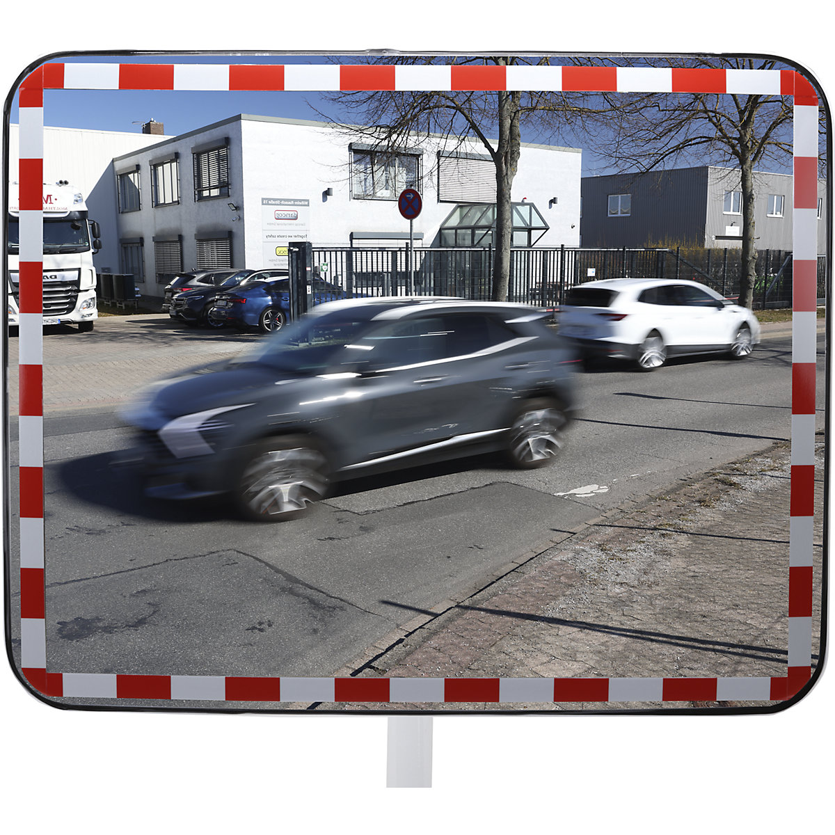 Oglindă pentru trafic din sticlă acrilică – dancop (Imagine produs 2)-1