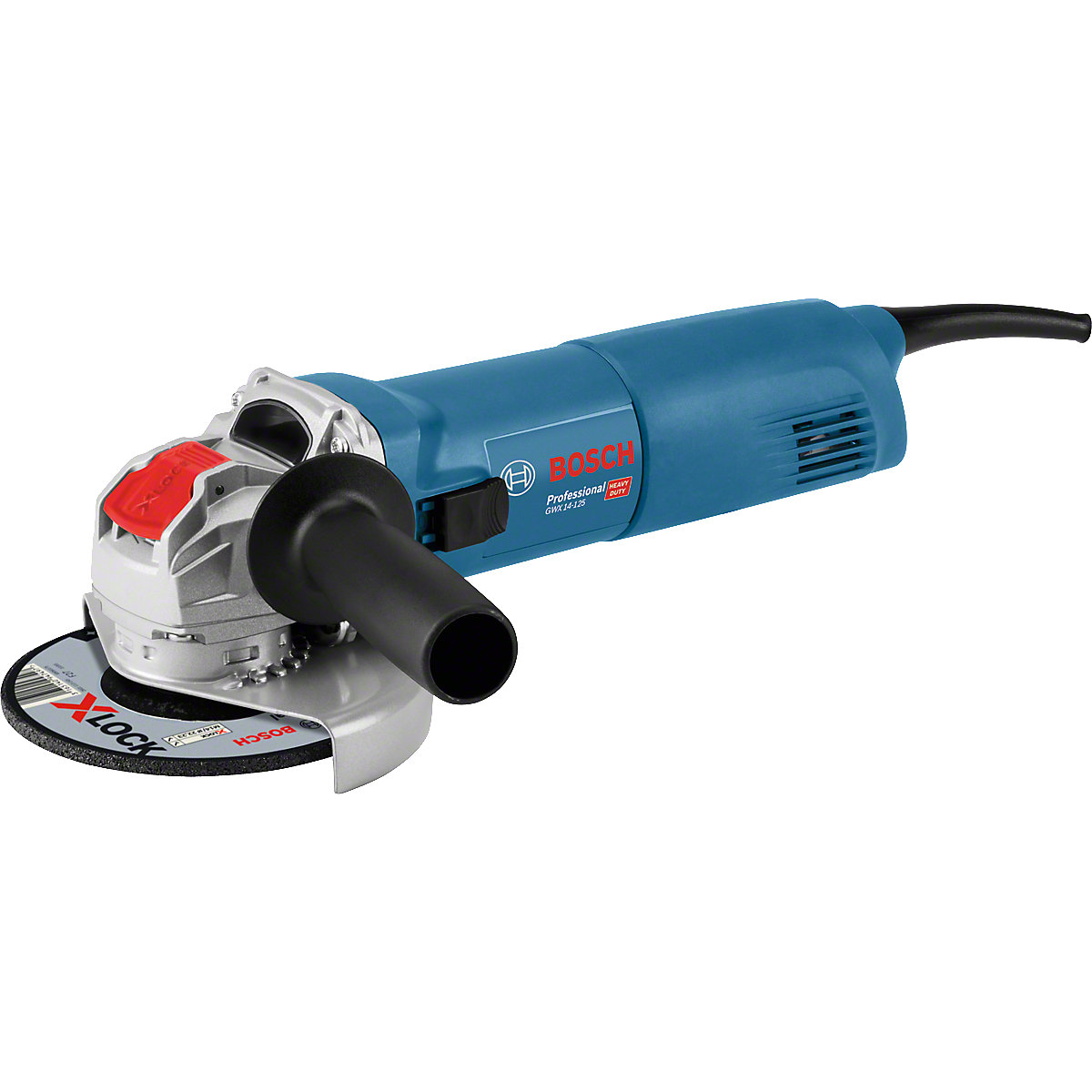 Haakse slijper GWX 14-125, X-LOCK Professional – Bosch