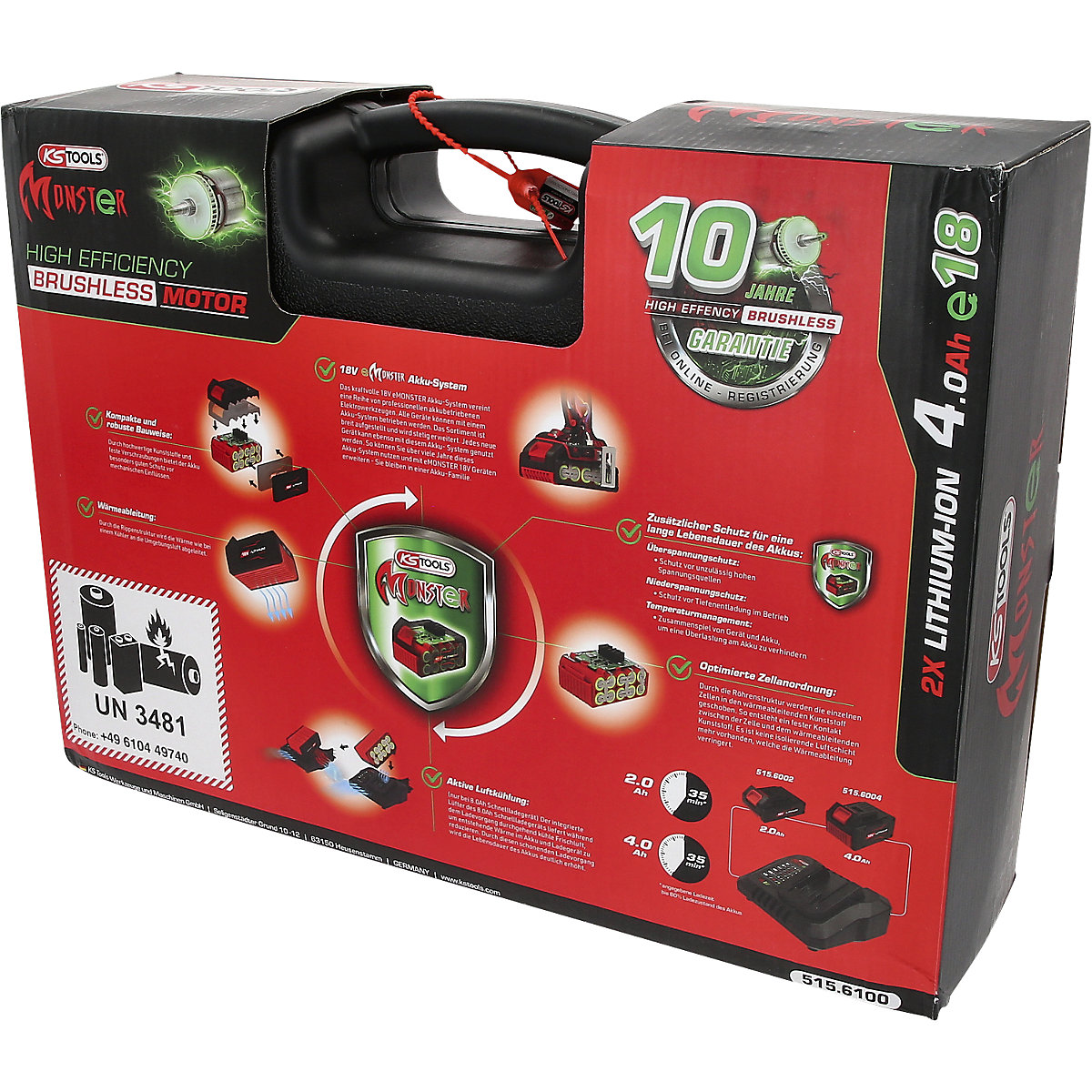 1/2'&#x27; Akku-Schlagschrauber Brushless SET 9teilig KS Tools (Produktabbildung 10)-9
