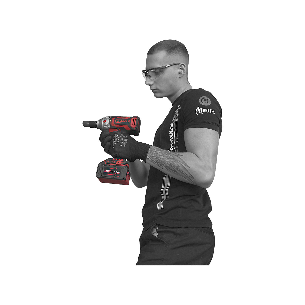 1/2'&#x27; Akku-Schlagschrauber Brushless KS Tools (Produktabbildung 7)-6
