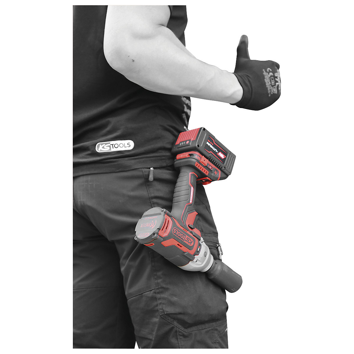 1/2'&#x27; Akku-Schlagschrauber Brushless KS Tools (Produktabbildung 8)-7