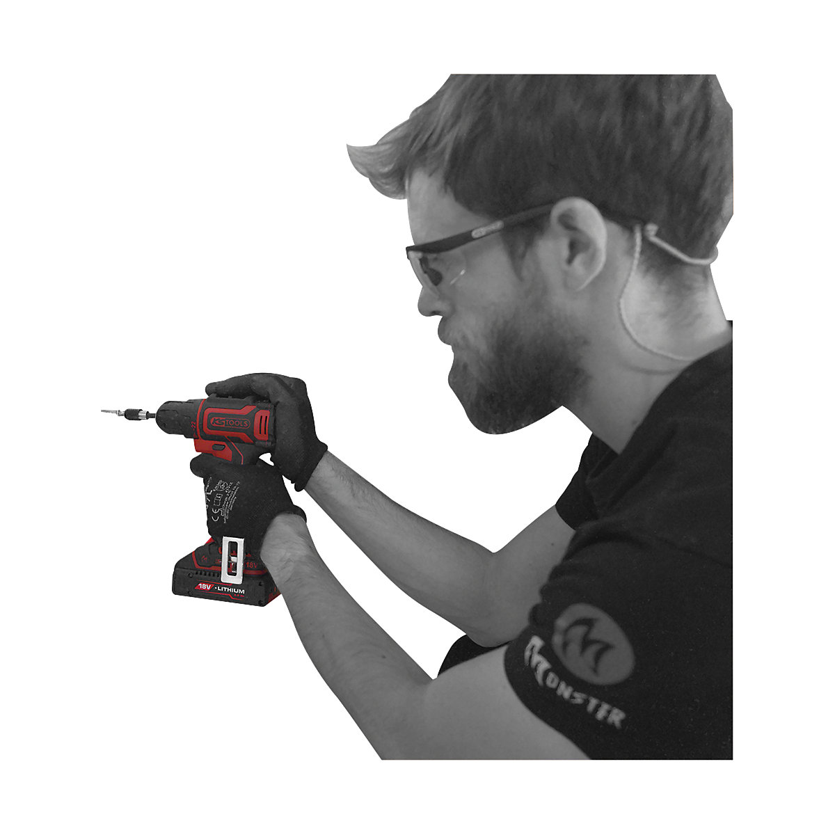 Akku-Bohrschrauber Brushless KS Tools (Produktabbildung 4)-3