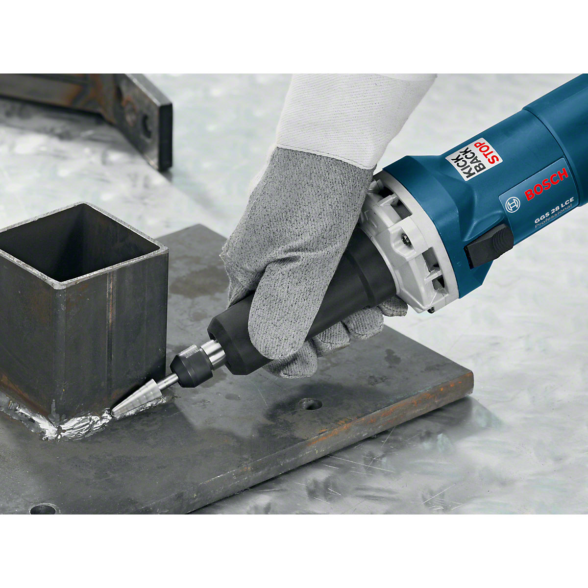 Smerigliatrice assiale GGS 28 LCE Professional – Bosch: con pinza di  serraggio