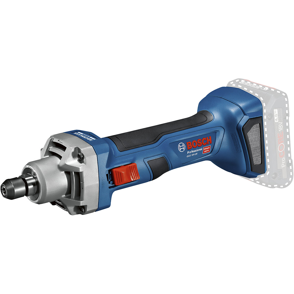 Smerigliatrice diritta a batteria GGS - Bosch