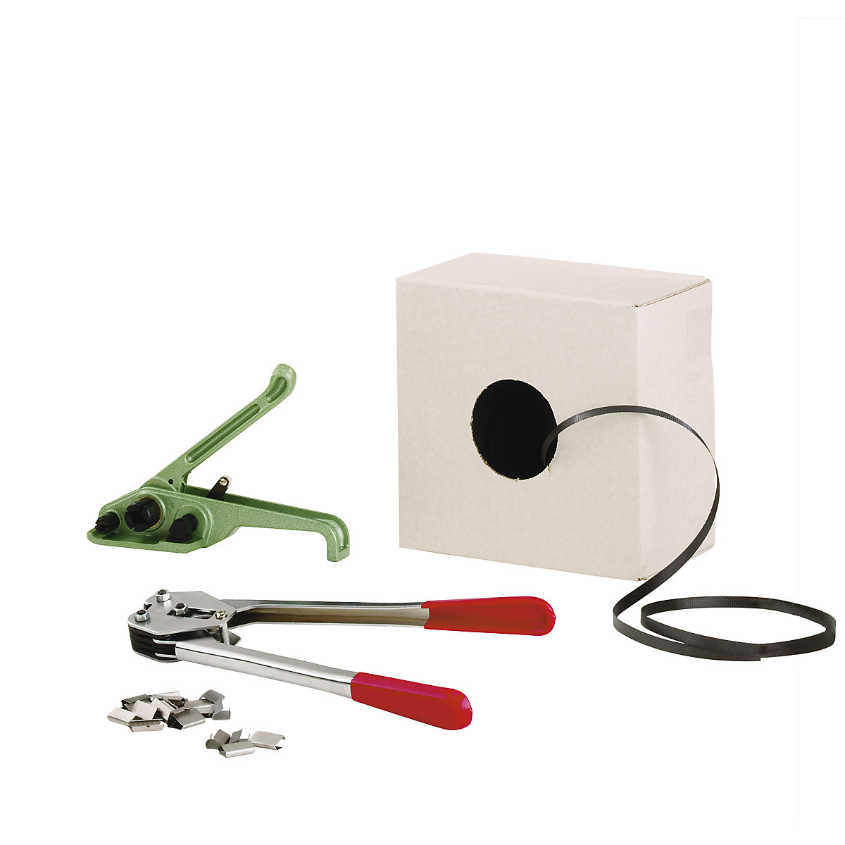 Conjunto de cintagem, fita de PP – ratioform