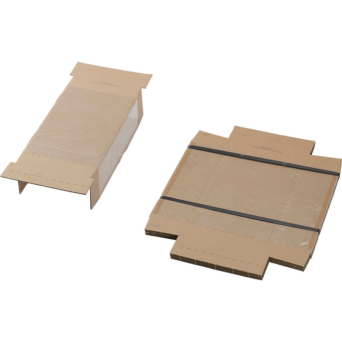 Embalaje de fijación, con pieza interior de fijación y caja protectora externa, UE 25 unid., para dimensiones de paquete de L x A x H 300 x 200 x 100 mm-1
