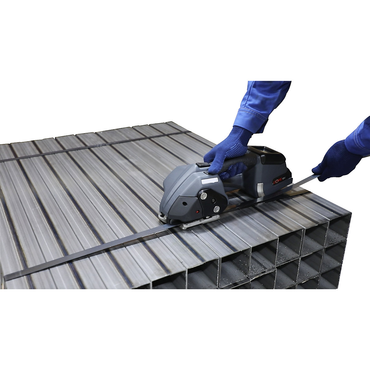 Appareil de cerclage sur accumulateur pour feuillard acier – ratioform (Illustration du produit 9)-8