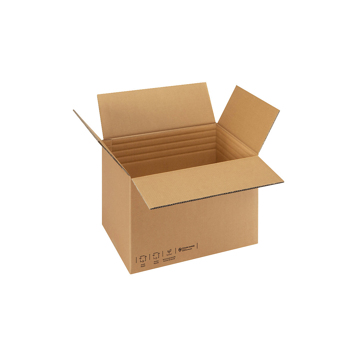 Caisse pliante en carton ondulé - ratioform terra