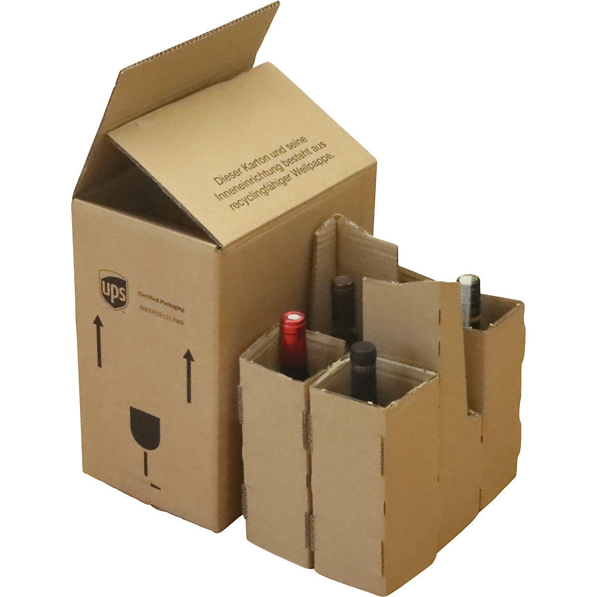 Carton pour bouteilles Vario – ratioform flow