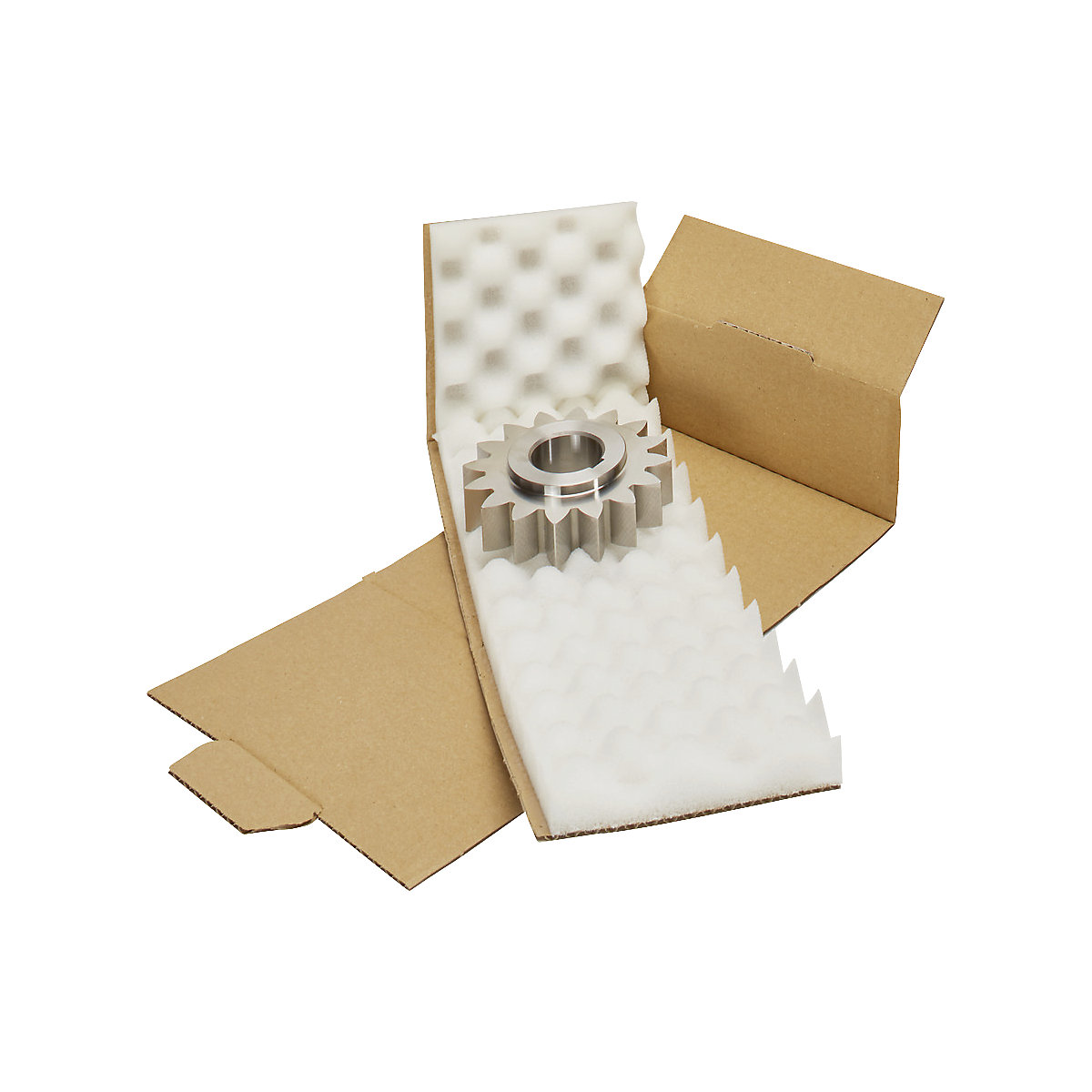 Boîte d'expédition avec calage mousse X-Pac – ratioform flow (Illustration du produit 3)-2