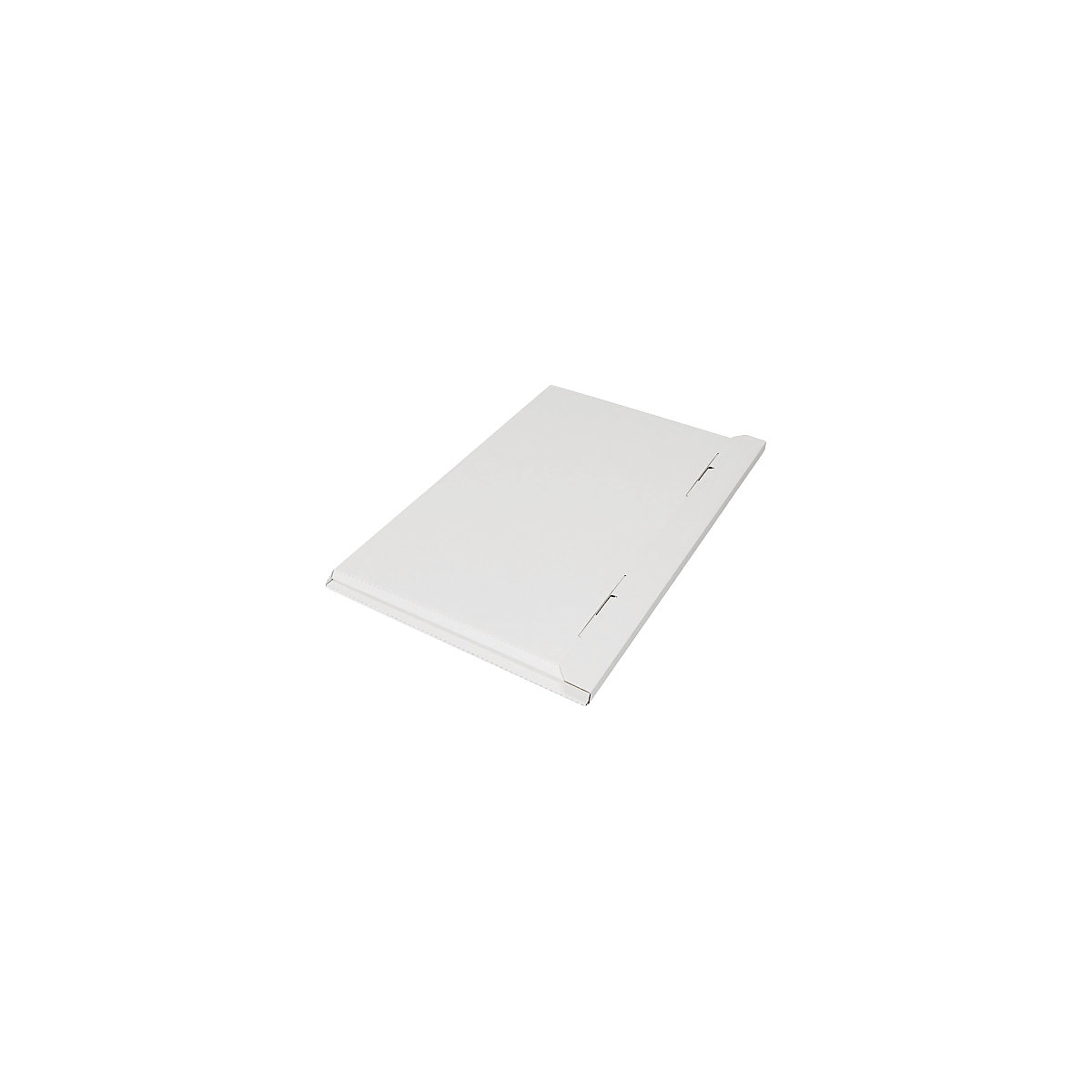 Enveloppe carton pour documents plats et calendriers – ratioform, 1 cannelure, L x l x h int. 630 x 450 x 10 mm, blanc, à partir de 20 pièces-5