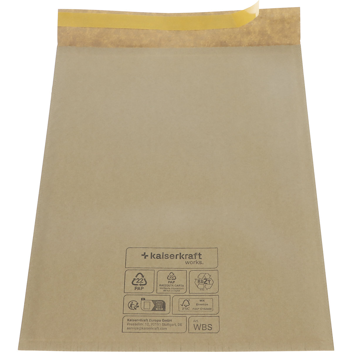 Pochette d'expédition Wavebag™ Strong terra – ratioform terra (Illustration du produit 4)-3