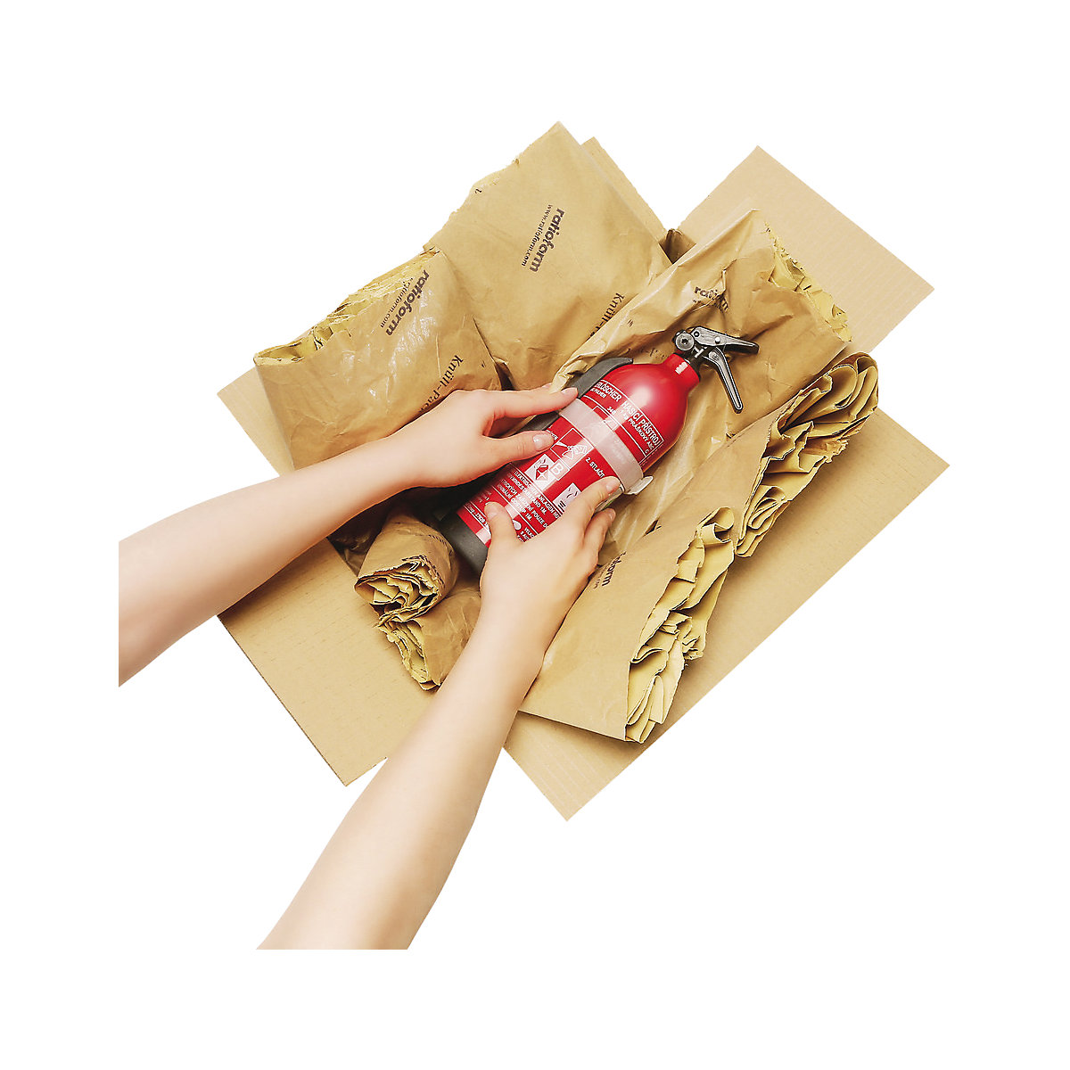 Bande de papier pour remplissage et rembourrage – ratioform (Illustration du produit 3)-2