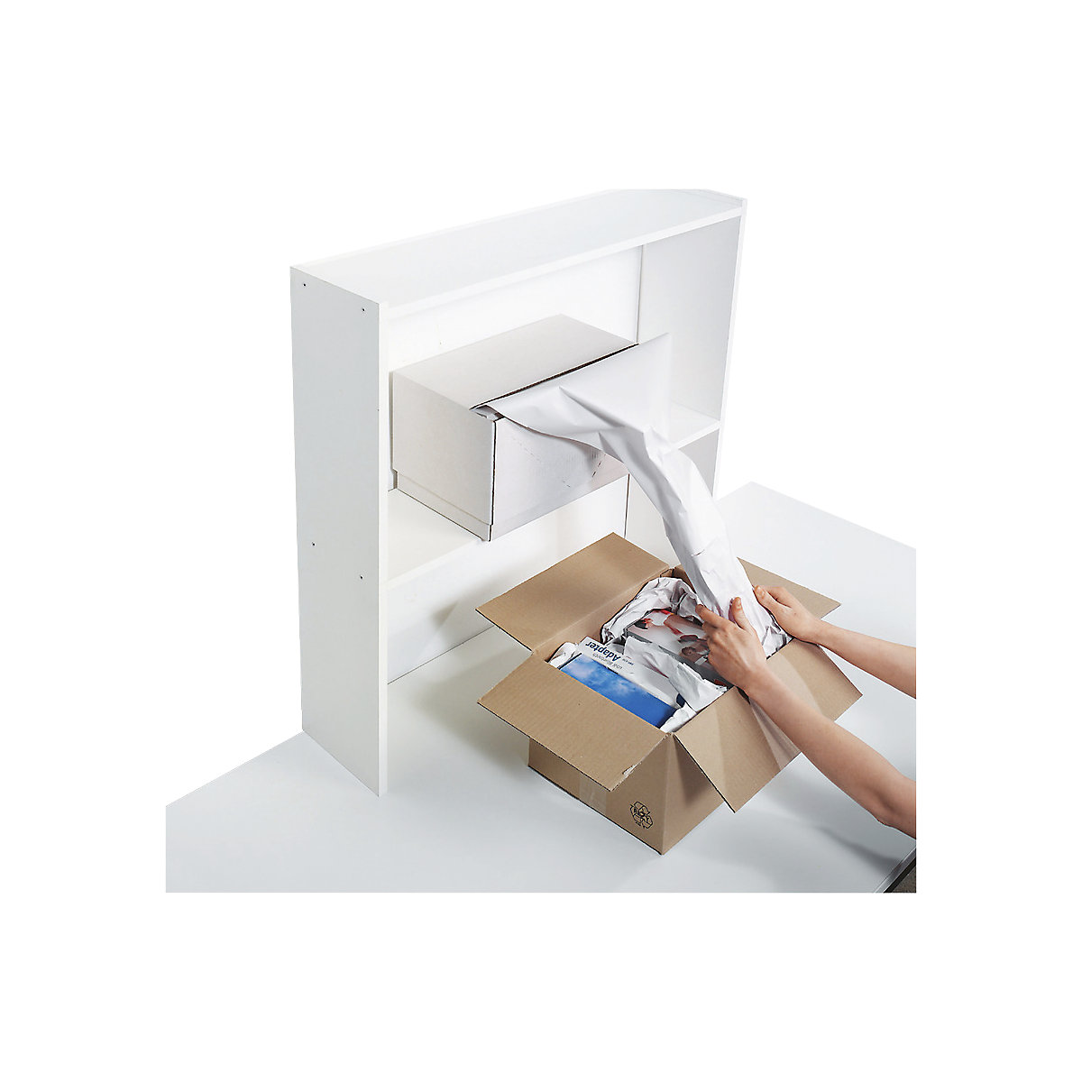 Papier de rembourrage en carton distributeur (Illustration du produit 3)-2