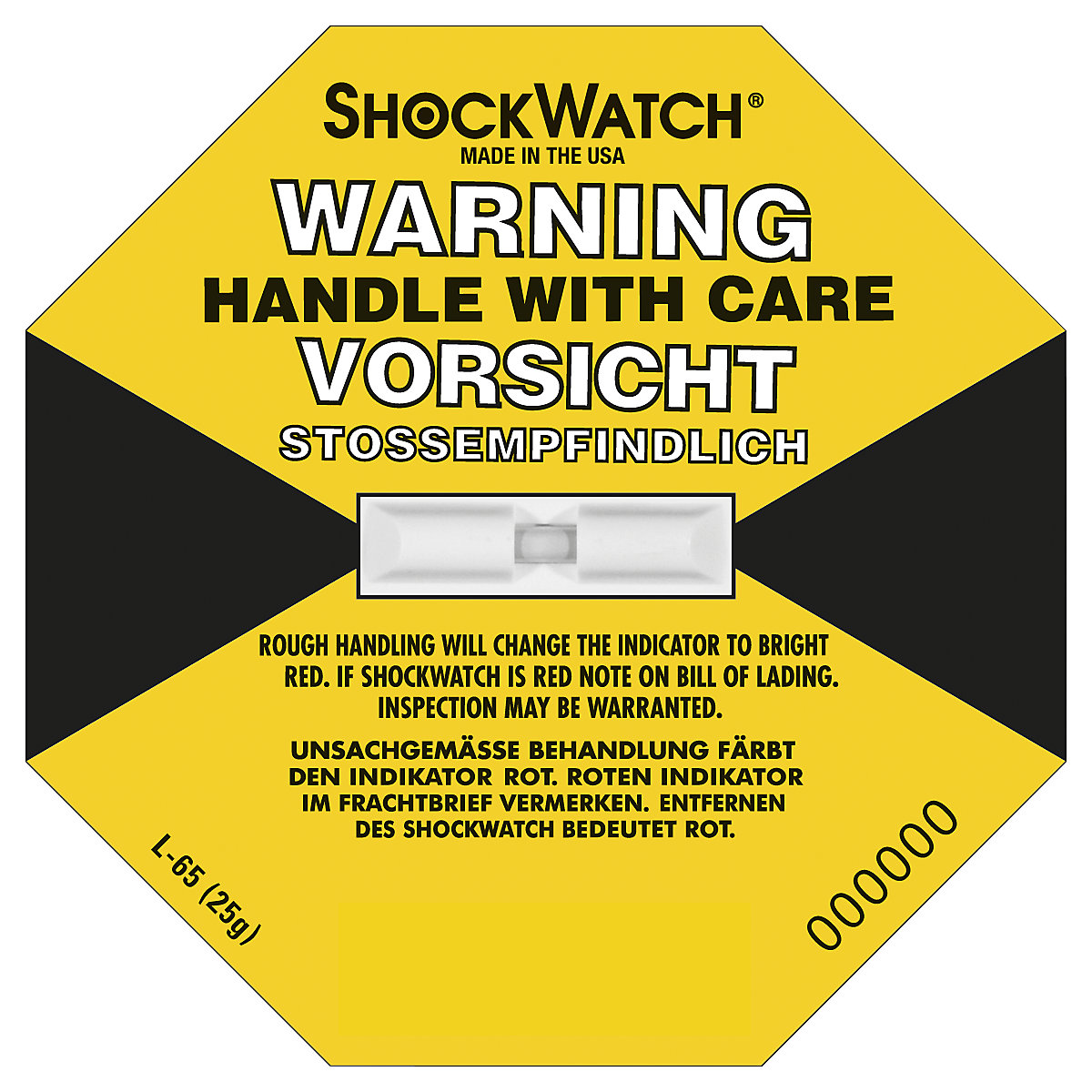 Indicateur de précision Shockwatch®