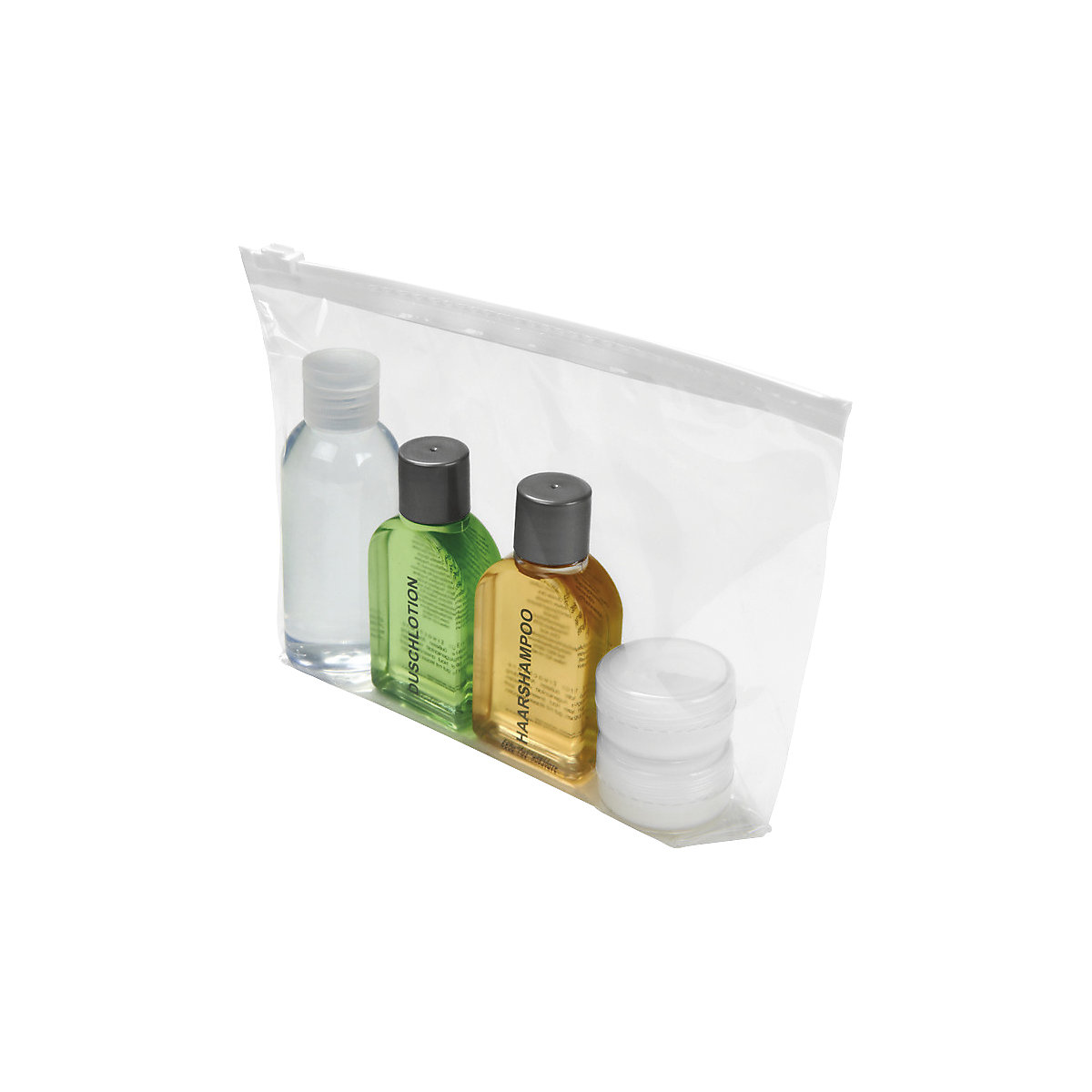 Sachets à fermeture à glissière, film PP