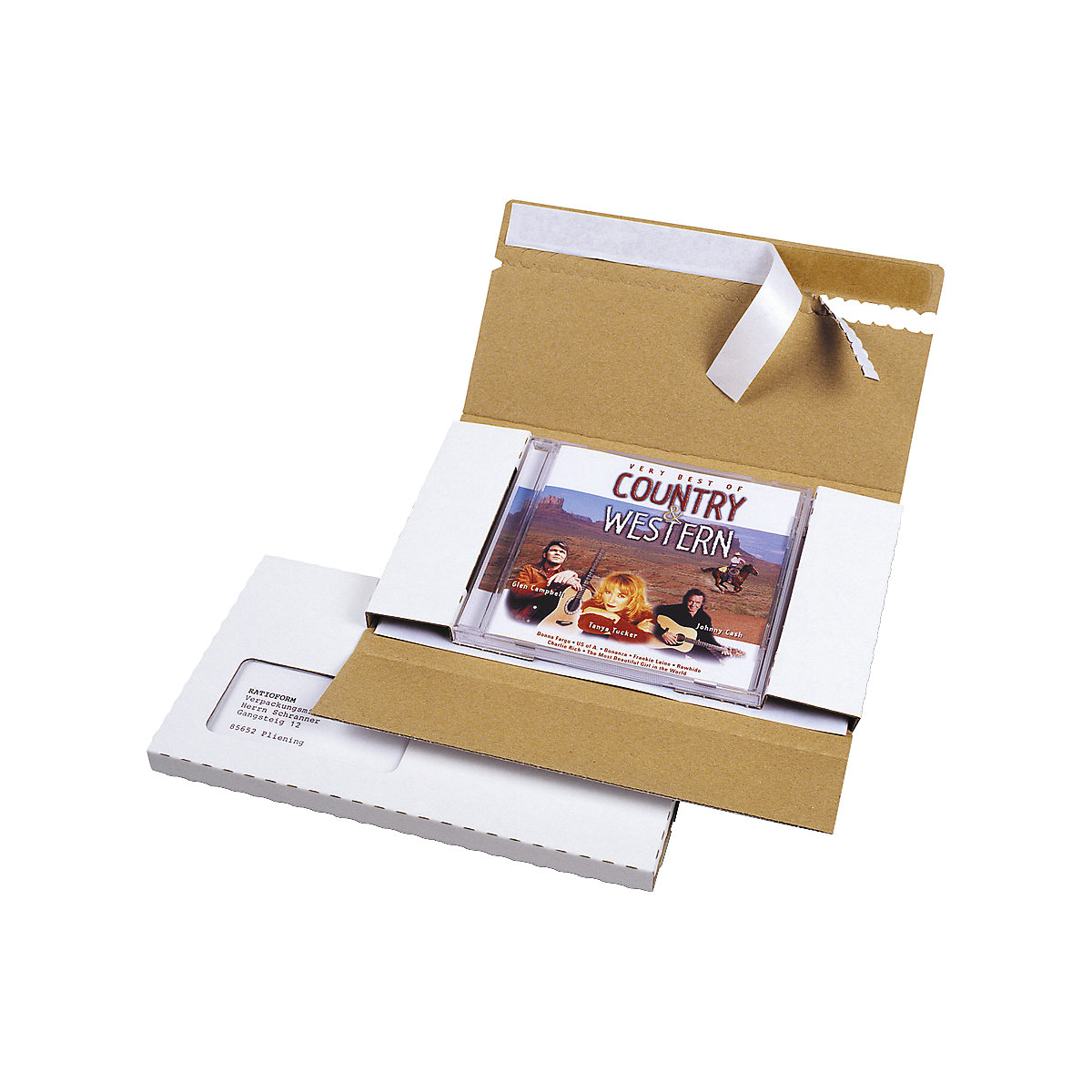 Emballage pour expédition de CD (Illustration du produit 2)-1