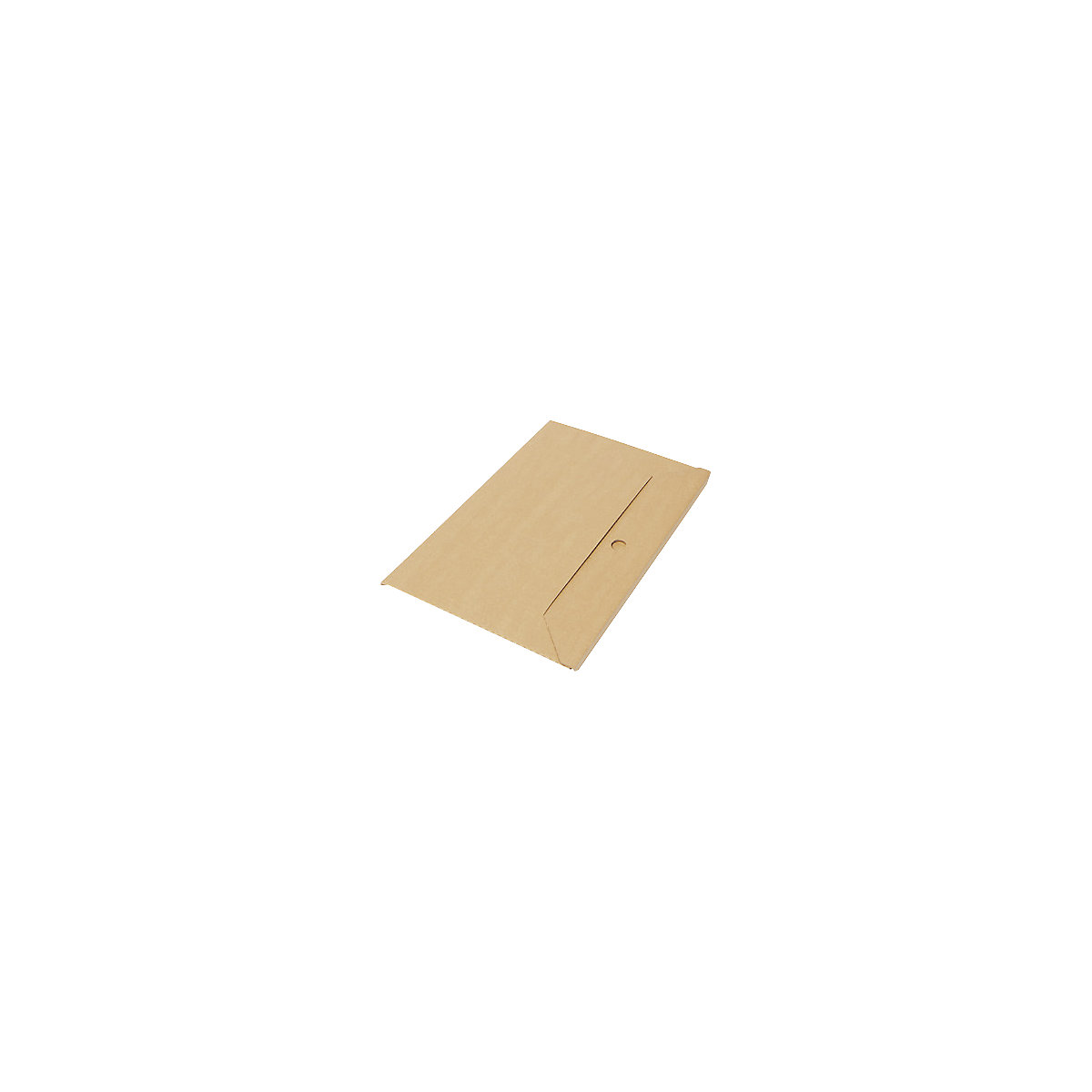 Enveloppe carton pour documents plats et calendriers, 1 cannelure, L x l x h int. 430 x 310 x 8 mm, marron, à partir de 20 pièces-3