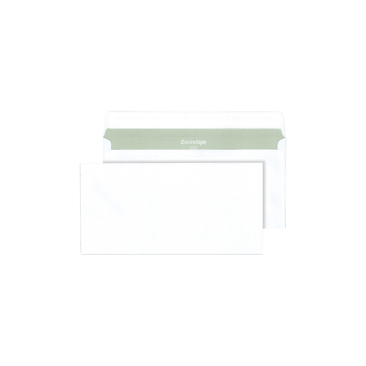 Enveloppes Envirelope® – terra, blanc, format longitudinal, lot de 1000-1