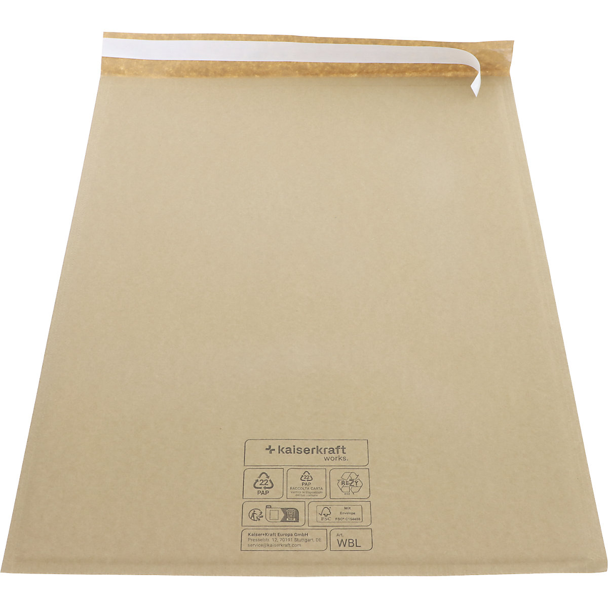 Pochette d'expédition Wavebag™ Light terra – ratioform terra (Illustration du produit 8)-7