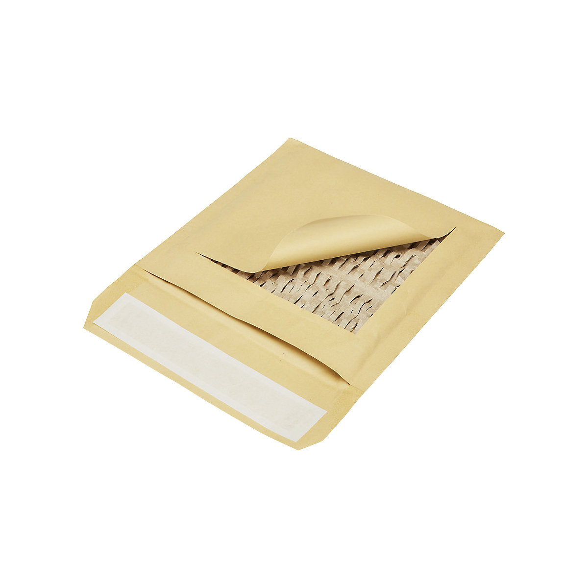 Pochette rembourrée en papier Sumo® – terra (Illustration du produit 2)-1