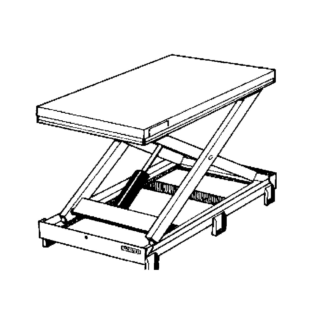 Kompakt emelőasztal – Edmolift (Termék képe 12)-11