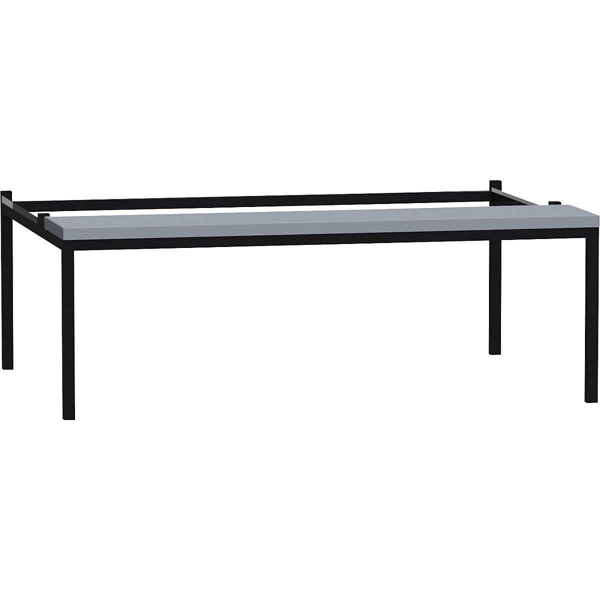 Armação inferior com banco para cacifos da série Fydor