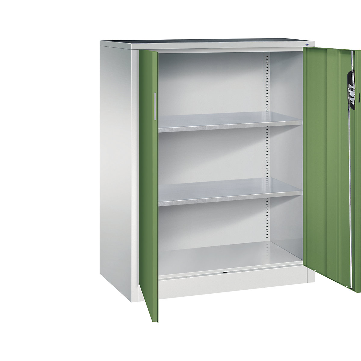 Armário auxiliar com portas de batentes para oficina – C+P