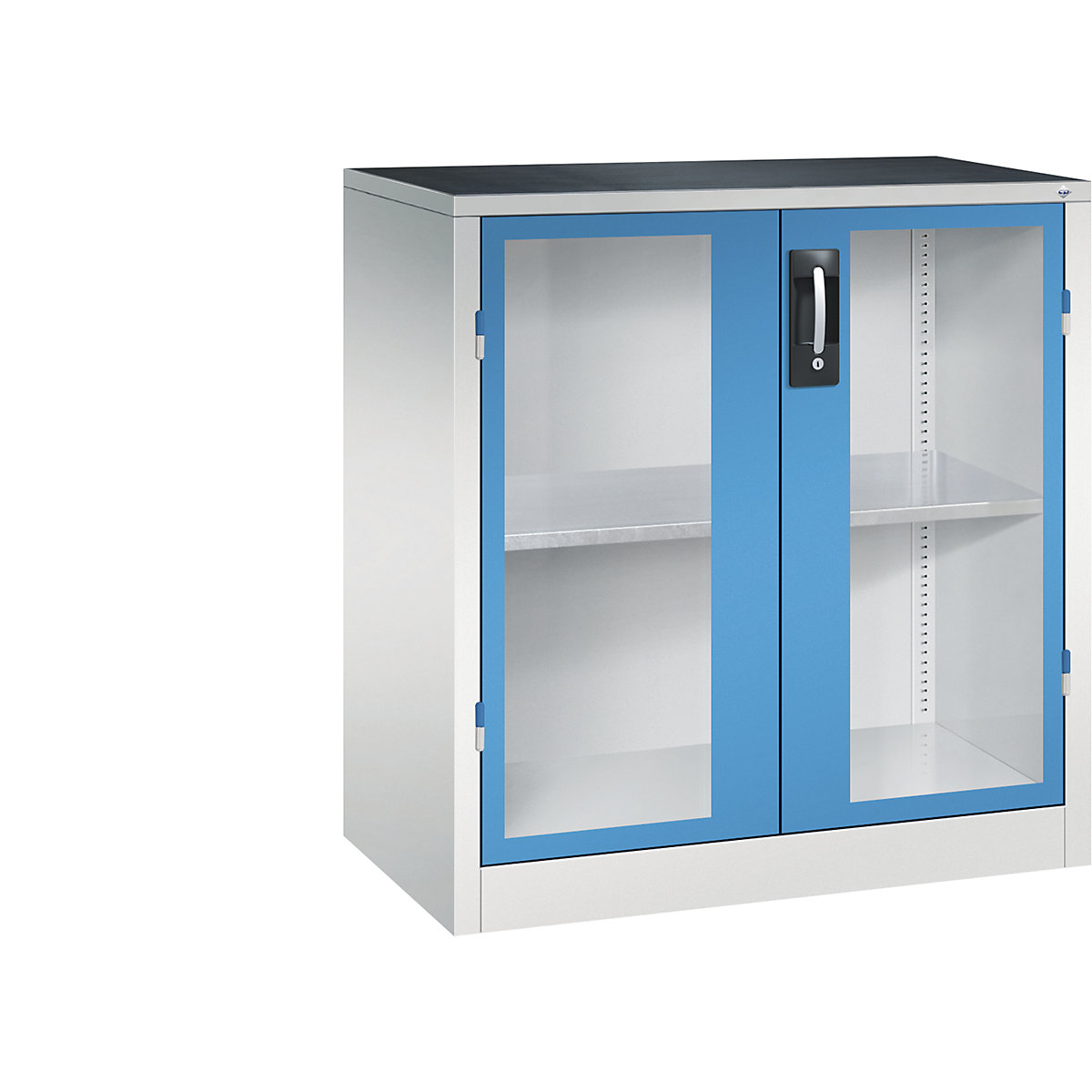 Armário com portas de batente e janela de visualização – C+P (Imagem do produto 3)-2